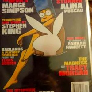 Unopened Marge Simpson Playboy from 2009